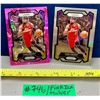 Image 1 : NBA Basketball - 2023 Panini Prizm Gabe Vincent Silver & Pink Cracked Ice