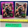 Image 1 : NBA Basketball - 2023 Panini Prizm Malcolm Brogdon Silver & Pink Cracked Ice