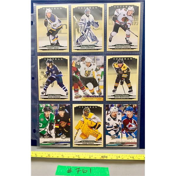 NHL HOCKEY - 9 x Stars & Vets