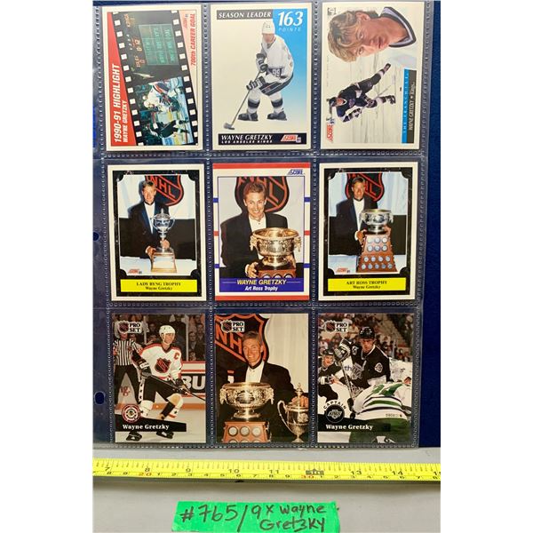NHL HOCKEY - 9 x 1990s Wayne Gretzky