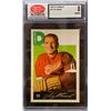 Image 2 : NHL HOCKEY - 1962-63 Parkie Vic Stasiak #22 Redwings SCD Graded 8 Near Mint / Mint RARE!