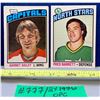 Image 1 : NHL HOCKEY - 2 x OPC 1976 Bailey & Barrett