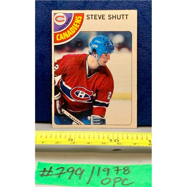 NHL HOCKEY - OPC 1978 Steve Shutt