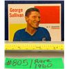 Image 1 : NHL HOCKEY - 1960 Rare George Sullivan New York Rangers A BEAUTY!