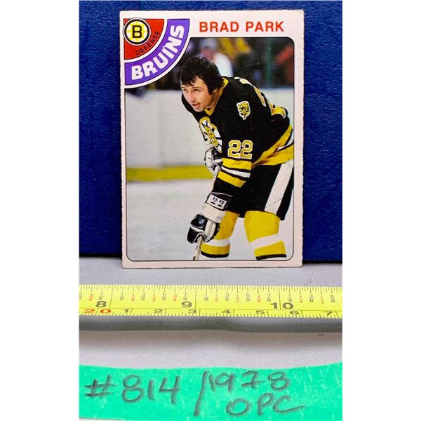 NHL HOCKEY - OPC 1978 Brad Park