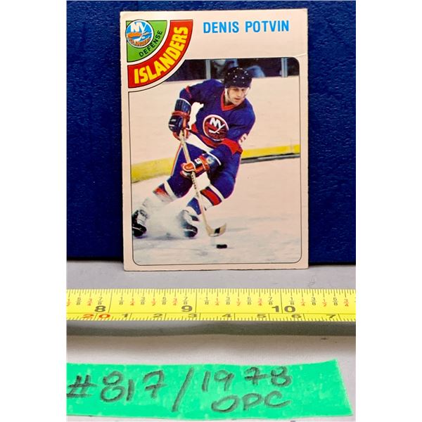 NHL HOCKEY - OPC 1978 Denis Potvin Rare