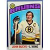 Image 2 : NHL HOCKEY - OPC 1976 John Bucyk Mint Beautiful for 50 Yr Old Card!