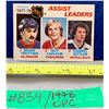 Image 1 : NHL HOCKEY - OPC 1977-78 Assist Leaders Trottier Lafluer Sittler Rare!