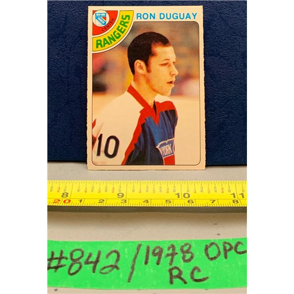 NHL HOCKEY - OPC 1978 Ron Duguay Rare Rookie Card