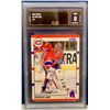 Image 2 : NHL HOCKEY - 1990 Score Patrick Roy GMA Graded 9 Great Card!