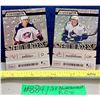 Image 1 : NHL HOCKEY - 2 x Credentials Debut Ticket Access Gold and Silver Rookie Cards - Sweezey