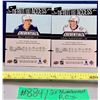 Image 2 : NHL HOCKEY - 2 x Credentials Debut Ticket Access Gold and Silver Rookie Cards - Sweezey