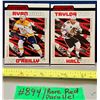 Image 1 : NHL HOCKEY - 2 x Credentials Red Foil Rare Cards - O'Reilly & Taylor Hall