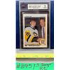 Image 1 : NHL HOCKEY - 1990-91 Upper Deck Jaromir Jagr Rookie Card Graded KSA 8