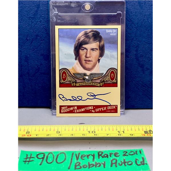 NHL HOCKEY - Ultra Rare Bobby Orr Autographed Goodwin Champions #A-OR Authentic!