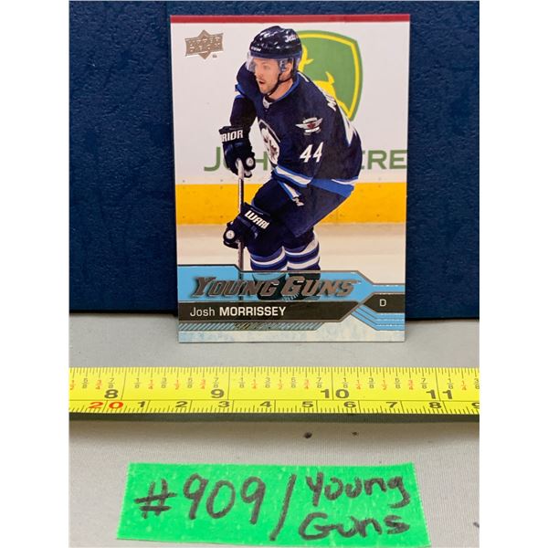 NHL HOCKEY - Rare Josh Morrissey 2016 Young Guns Rookie Card
