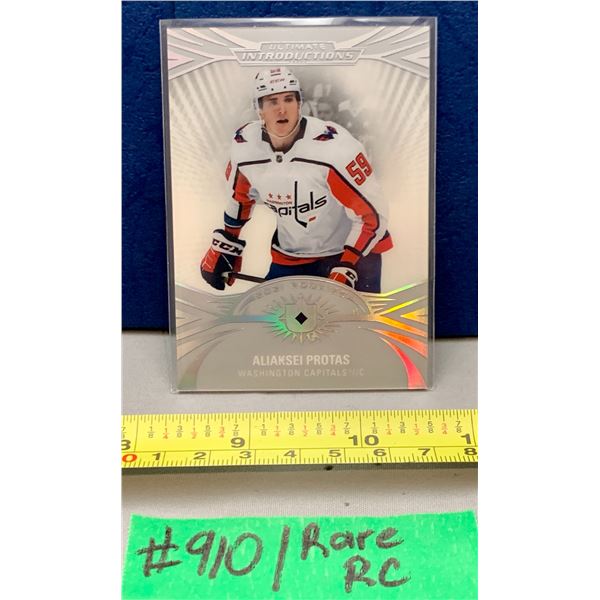 NHL HOCKEY - Ultimate Intros Black Diamond Aliaksei Protas Rookie Card