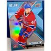 Image 2 : NHL HOCKEY - Lane Hutson Montreal Canadiens HABS Allure Holo Rare Rookie Card