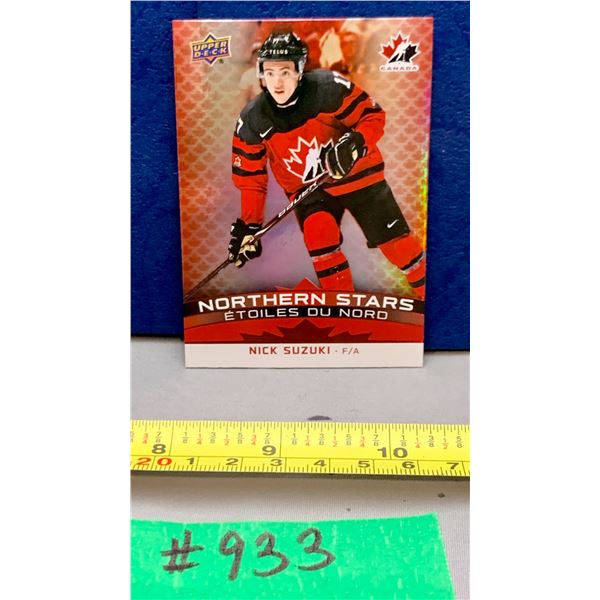 NHL HOCKEY - Northern Stars Foil Holo Nick Suzuki Tim Hortons 2026