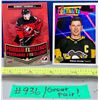 Image 1 : NHL HOCKEY - Program of Excellence Red Foil Thomas & Sidney Crosby Portaits Cards