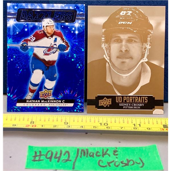 NHL HOCKEY - MacKinnon & Crosby Cards