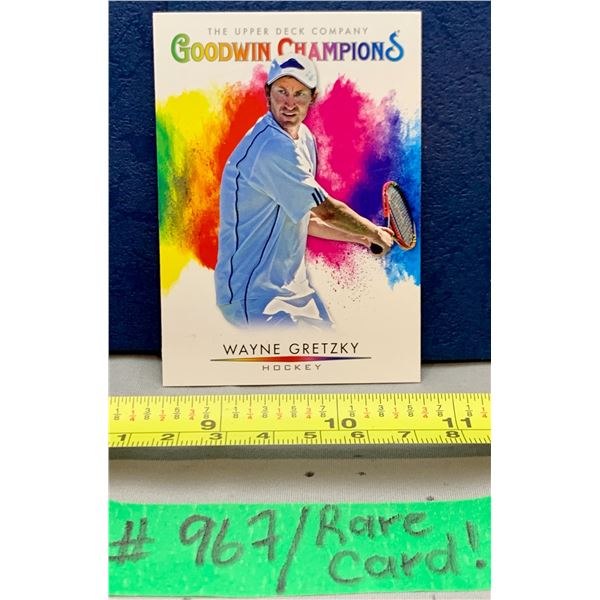 NHL HOCKEY - Wayne Gretzky Rare Goodwin Champions Splash of Color Card