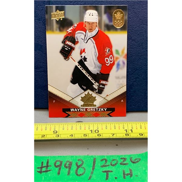 NHL HOCKEY - Wayne Gretzky 2026 Tim Hortons Card