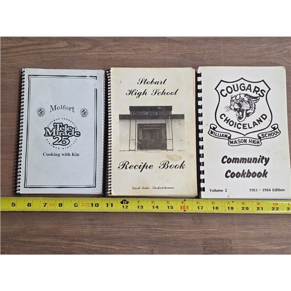 Sask community cook books