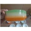 Image 3 : (3) Termocrisa Soup Bowls , (2) Fire King Soup Bowls, (1)  Ovenware Cup and Soup Bowl.