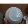 Image 6 : (3) Termocrisa Soup Bowls , (2) Fire King Soup Bowls, (1)  Ovenware Cup and Soup Bowl.