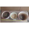 Image 3 : (3) Enamel Pots.