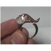Image 4 : Elephant  Ring - Size 6.5 - Weight 14.4g.