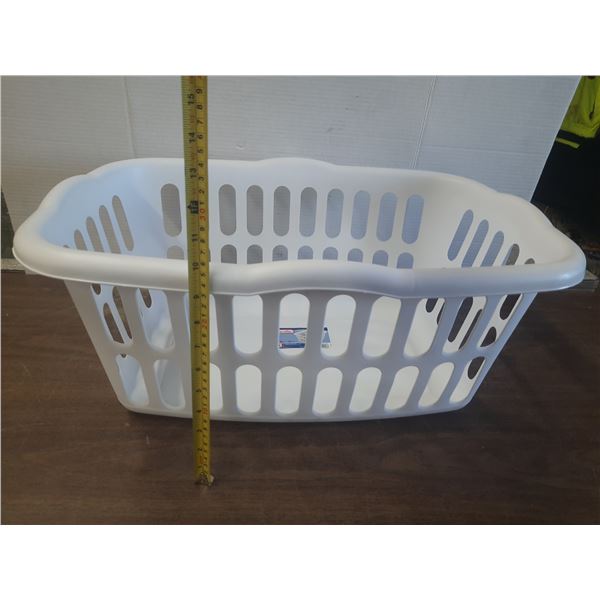 Sterilite 53L Basket. (10"  X 24" X 17")