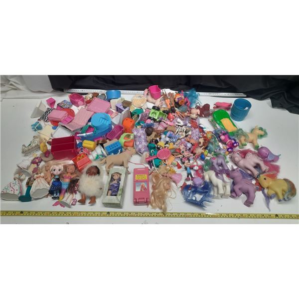 Lot of Miniature Kids Toys - my little pony, etc.