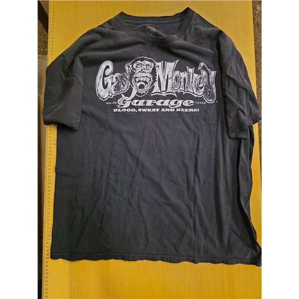 Gas monkey T shirt- XL