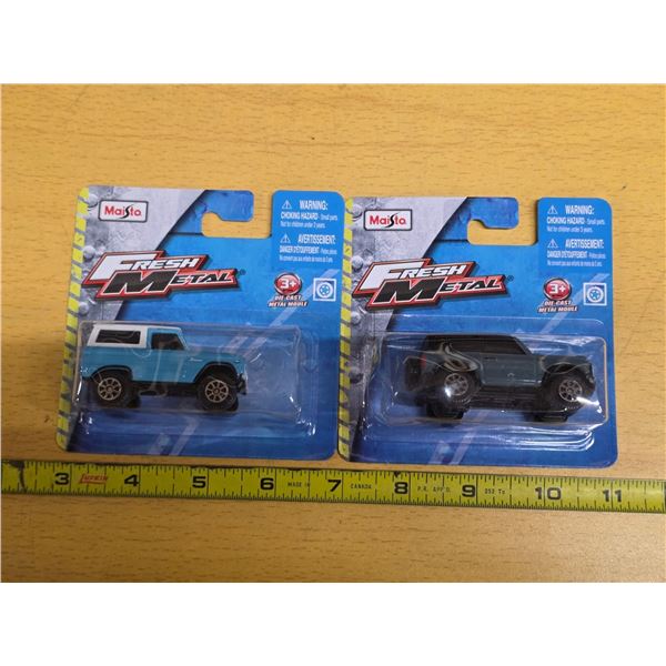 Ford bronco's- toy cars