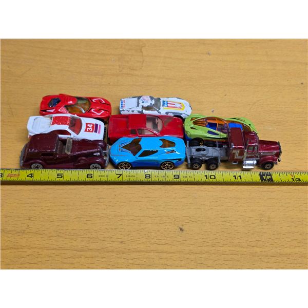 Lot of toy cars