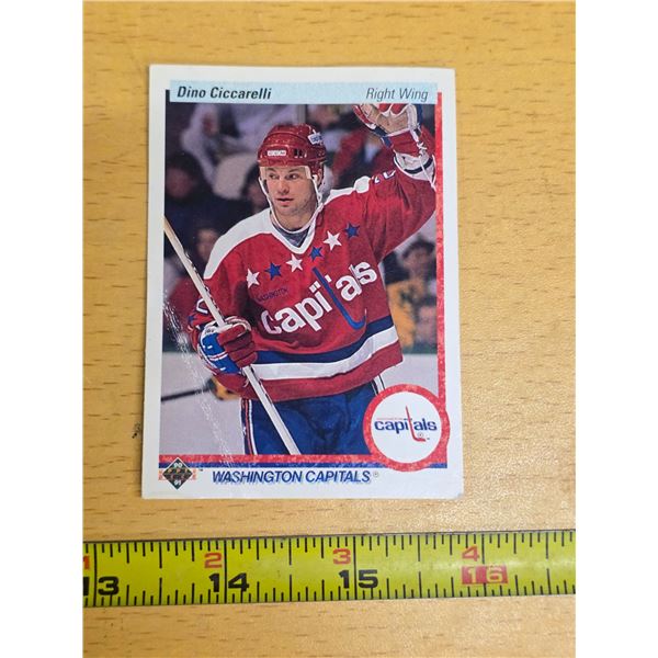 Dino ceccarelli hockey card
