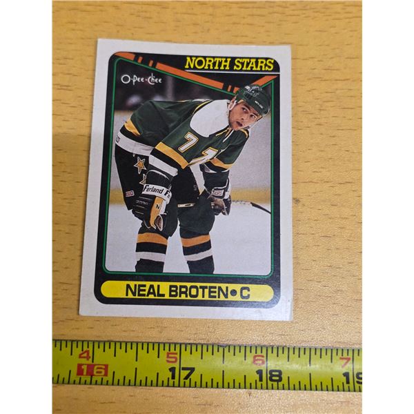 Neal broten hockey card