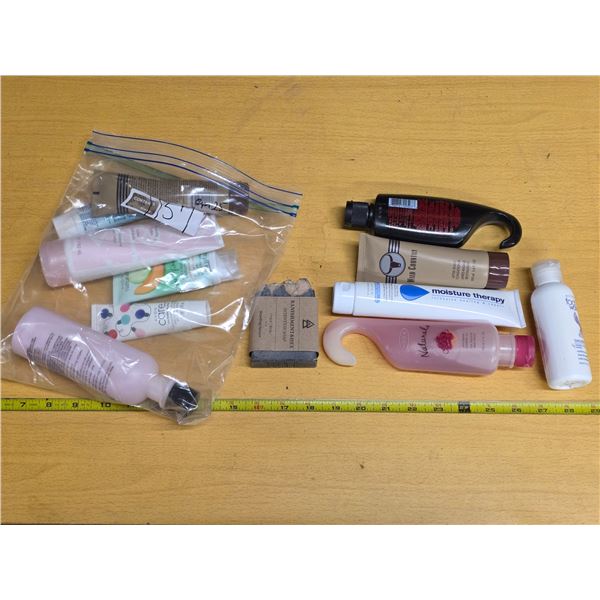 Lot of various lotions