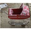 Image 1 : Red baby doll carriage