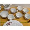 Image 2 : Complete 8 piece set of ironstone snowhite regenoy chinaware- by johnson bros- great condition