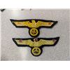 Image 3 : (2) Vintage German WWII Embroidery Badges