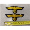 Image 2 : (2) Vintage German WWII Embroidery Badges