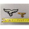 Image 4 : Vintage Nazi Pin and Nazi WWII Embroidery Badge