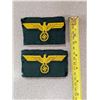 Image 2 : (2) Vintage Nazi Germany WWII Patches