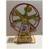 Image 3 : Vintage Hercules Ferris Wheel #172 J. Chein Tin Lith Wind Up Toy