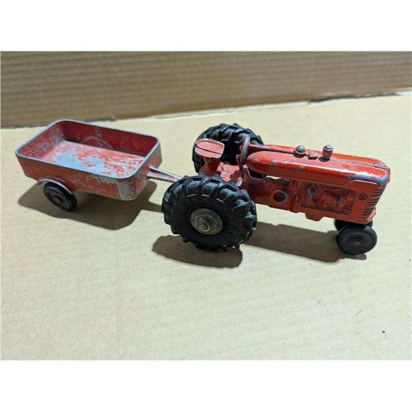 Vintage Firestone Model Tractor w/ Trailer Lincoln Toys