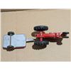 Image 5 : Vintage Firestone Model Tractor w/ Trailer Lincoln Toys