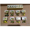 Image 1 : Vintage (8) John Deere Miniature Toy Tractor Collection (Info Shown on Boxes)